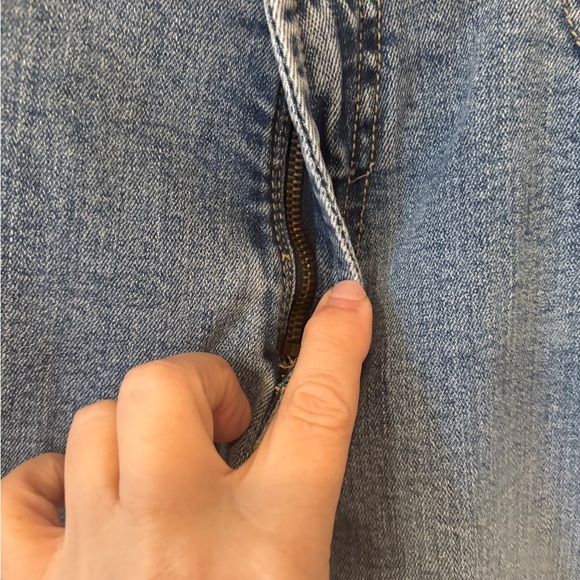 Vintage Y2K Parasuco Jeans Low Rise Boot Cut No Waist Frayed Cowgirl Jeans 30 - Picture 6 of 15